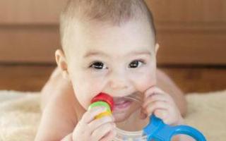 Понос при прорезывании зубов у детей